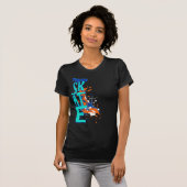 フィギュアスケートのフィギュアスケートのワイシャツ Tシャツ (正面フル)