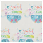 フィギュアスケートの生地の夏 ファブリック (クローズアップ)