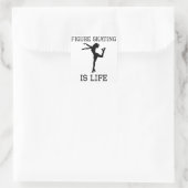 フィギュアスケートは生命です スクエアシール (バッグ)