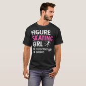 フィギュアスケートガールの定義フィギュア Tシャツ (正面フル)