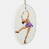 フィギュアスケート選手のオーナメント セラミックオーナメント (右)