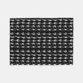 フィギュアスケート選手のフリースブランケット フリースブランケット (正面(横))