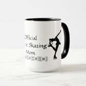 フィギュアスケート選手のマグ-お母さん マグカップ (正面右)