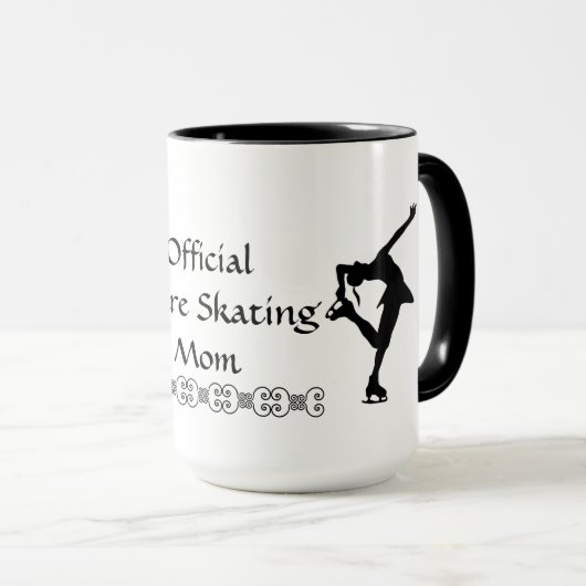 フィギュアスケート選手のマグ-お母さん マグカップ (正面右)