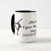 フィギュアスケート選手のマグ-お母さん マグカップ (正面左)