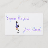 フィギュアスケート選手はクールです 名刺 (裏面)