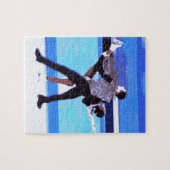 フィギュアスケート選手 ジグソーパズル (横)