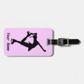 フィギュアスケート選手 ラゲッジタグ (正面横)