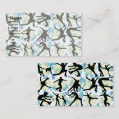 フィギュアスケート選手 名刺 (正面/裏面)