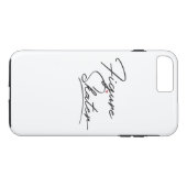 フィギュアスケート選手 Case-Mate iPhoneケース (裏面(横))