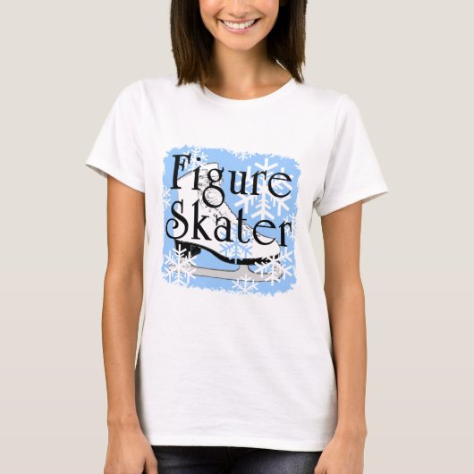 フィギュアスケート選手 Tシャツ (正面)