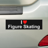 フィギュアスケート バンパーステッカー (車上)