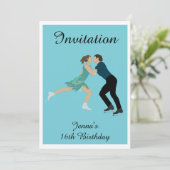 フィギュアスケート 招待状 (スタンド正面)