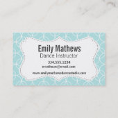 フィギュアスケート; 空色の円 名刺 (裏面)