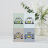 フィギュアズフィガロシーズンモーターカーズはがき ポストカード (スタンド正面)