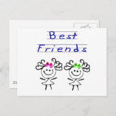 フィギュアフィギュアフ最高のレンド ポストカード (正面/裏面)