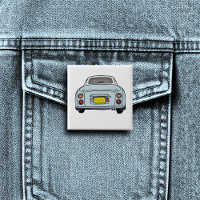 フィギュア可愛い淡い色のアクアフィガロ自動車