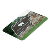 フィギュア土塁エントランス磁石 マグネット (左側)