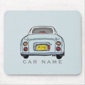 フィギュア淡い色のアクアフィガロカーマウスパッド マウスパッド (正面)