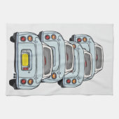 フィギュア淡い色のアクアフィガロコンボイキッチンタオル キッチンタオル (横)