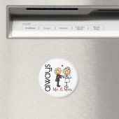 フィギュア結婚のカップルMr.常に夫人 マグネット (インサイチュ (食洗機))