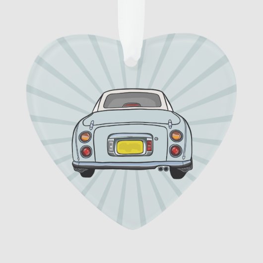 フィギュレーションキュート淡い色のアクアフィガロカーオーナメント オーナメント (正面)