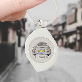 フィギュレーショントパーズミストフィガロカーシルバーキーチェーン キーホルダー