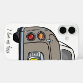フィギュレーショントパーズミストフィガロカー名前をカスタムする Case-Mate iPhoneケース (裏面 (横))
