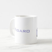 フィギュレーションネーム薄紫フィガロカー コーヒーマグカップ (正面左)