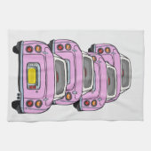 フィギュレーションピンクフィガロカーコンボイキッチンタオル キッチンタオル (横)