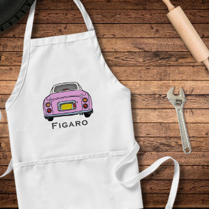 フィギュレーションピンクfigaro車名ガレージエプロン スタンダードエプロン