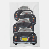 フィギュレーションフィガロカーコンボイブラックキッチンタオル キッチンタオル (縦)