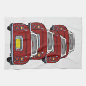 フィギュレーションレッドフィガロカーコンボイキッチンタオル キッチンタオル (横)