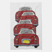 フィギュレーションレッドフィガロカーコンボイキッチンタオル キッチンタオル (縦)