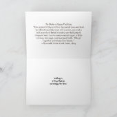 フィギープリンレシピかわいい手描き カード (内部)