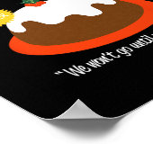 フィギープリンレトロTクリスマス ポスター (角)