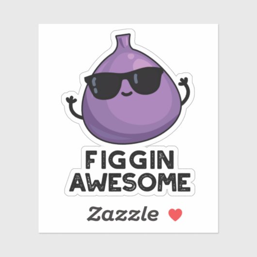 フィギ素晴らしンおもしろいフルーツFig Pun シール (シート)