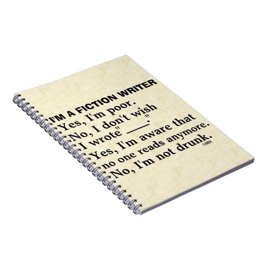 フィクションおもしろいライターの回答シート ノートブック (右側)