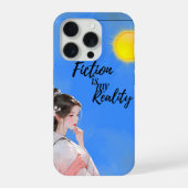 フィクションの少女 モバイルカバー iPhoneケース (裏面)