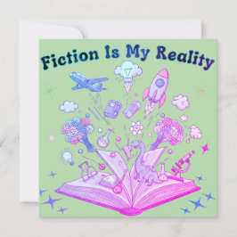 フィクションは私の現実である：ブックラバーファンタジーデザイン