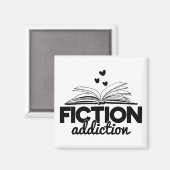 『フィクション・ディクション・ブッ読クウォームズ・引用文』 マグネット (正面/裏面)