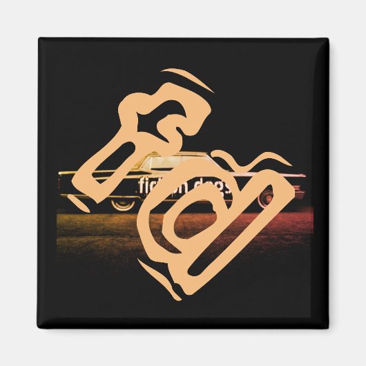 フィクション・ドッグ・マグネット マグネット (正面)