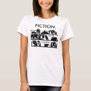 フィクション。 実質生命がひどいので Tシャツ