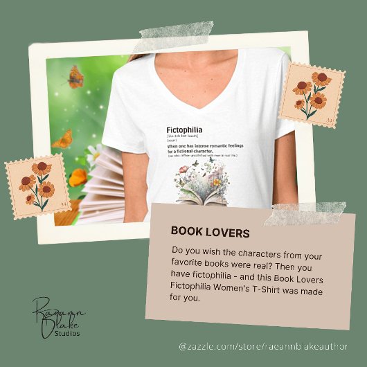 フィクトフィリア ビブリア女子Tシャツ Tシャツ
