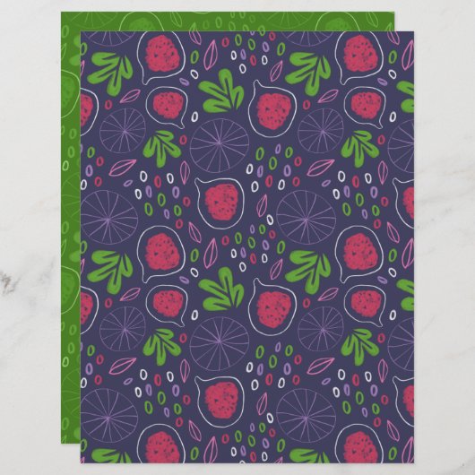 フィグスクラップブック紙 (正面/裏面)