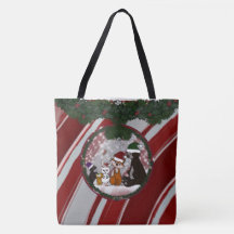 フィグデュードロップ クリスマス ラージトートバッグ