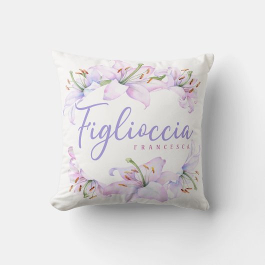 フィグパーソナライズされたリイタリアンオシア クッション (正面)