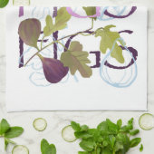 フィグモチーフ キッチンタオル (折り畳み)