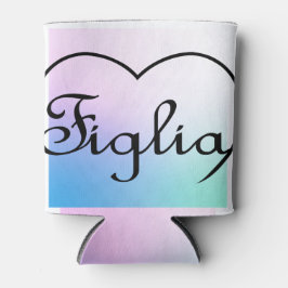 フィグリアドーターイタリアンハートパステル 缶クーラー