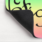 フィグリアドーターレインボーイタリアンハート マウスパッド (コーナー)